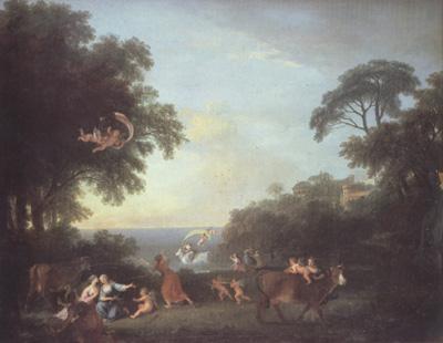 Francesco Zuccarelli Landscape with the Rape of Europa (nn03)